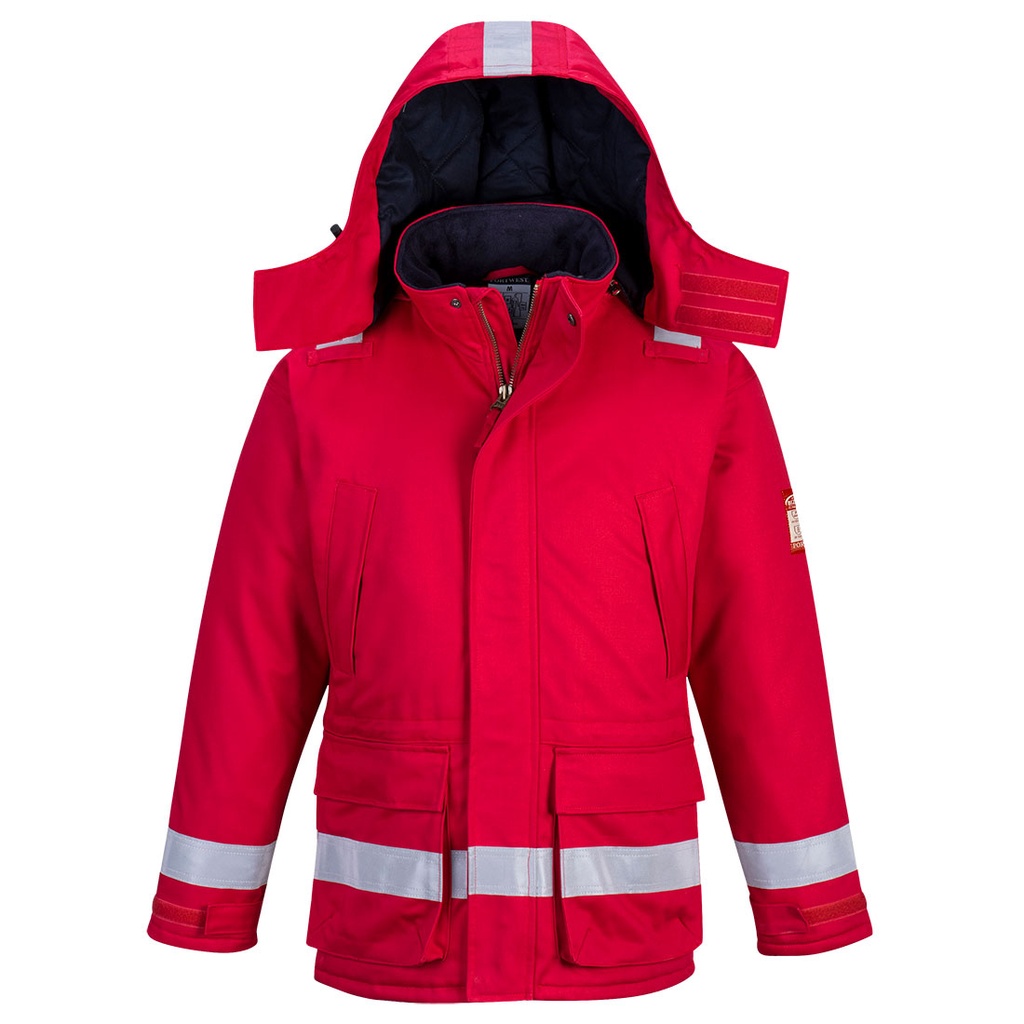 Parka Hiver FR Anti-Statique - Rouge