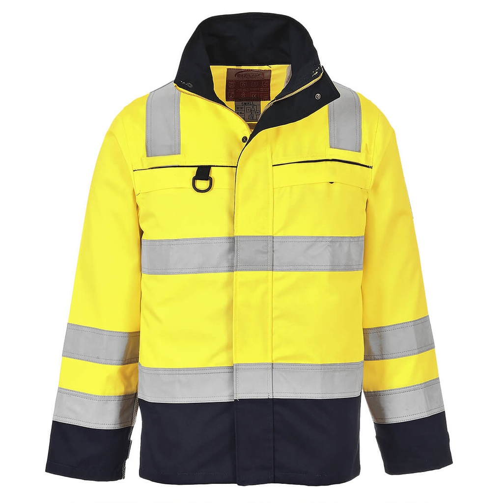 Blouson Haute-Visibilité multirisques - Jaune/Marine