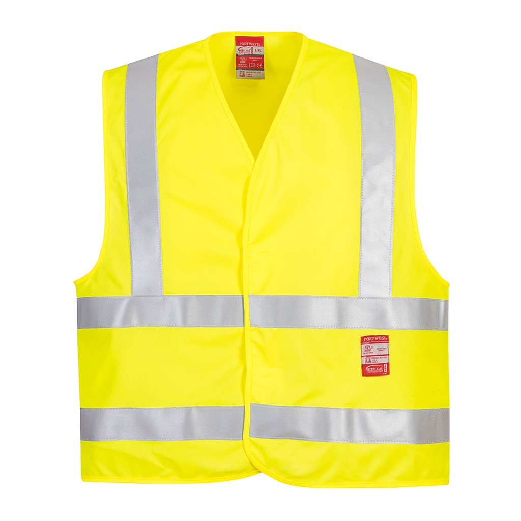 Gilet HV Résistant à la flamme - Jaune