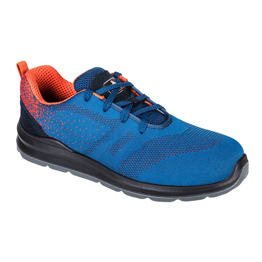 Chaussure Steelite Aire S1P - Bleu/orange