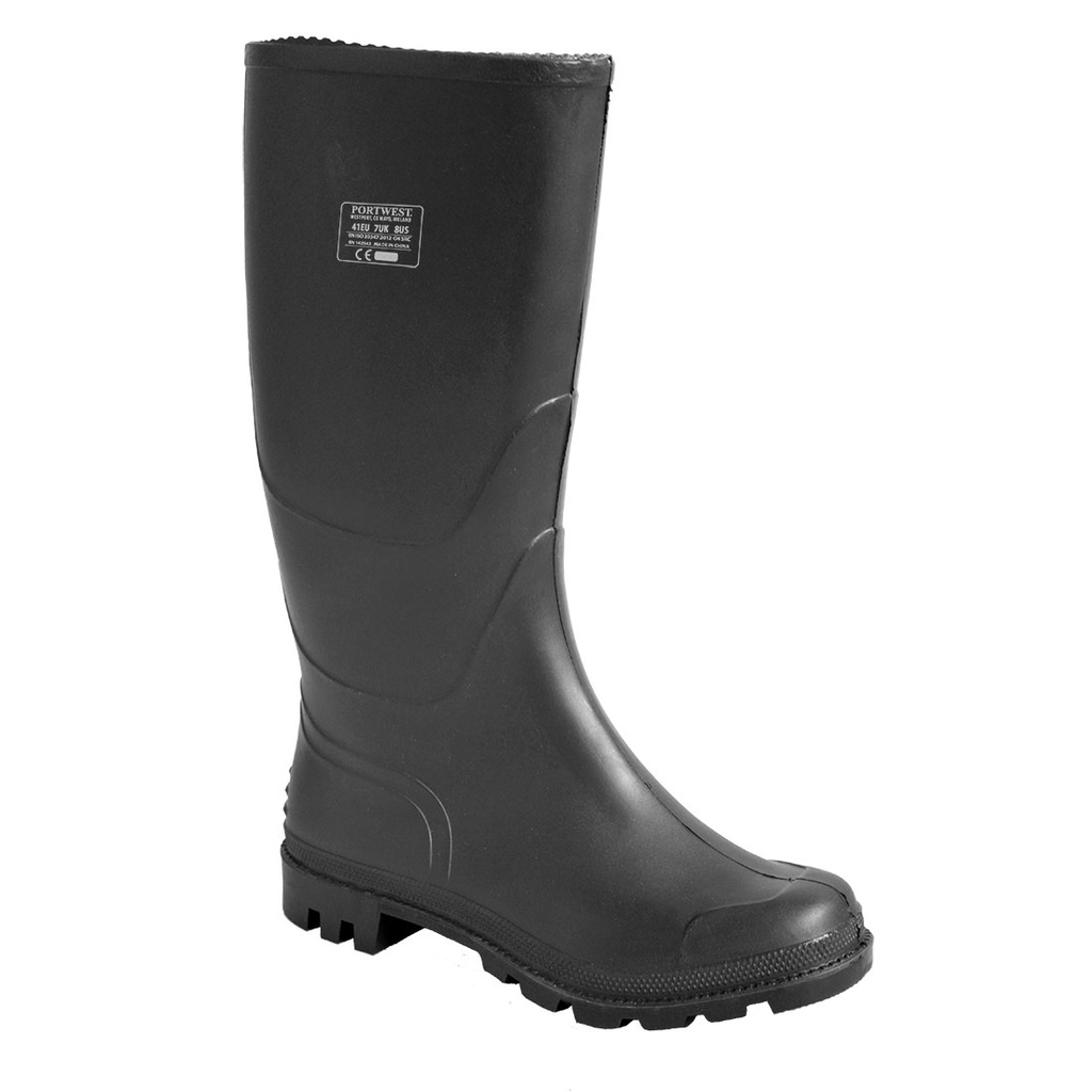 Botte PVC Wellington 04 - Noir