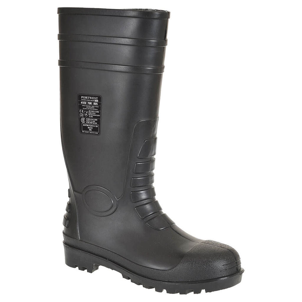 Bottes de sécurité Wellington S5 - Noir