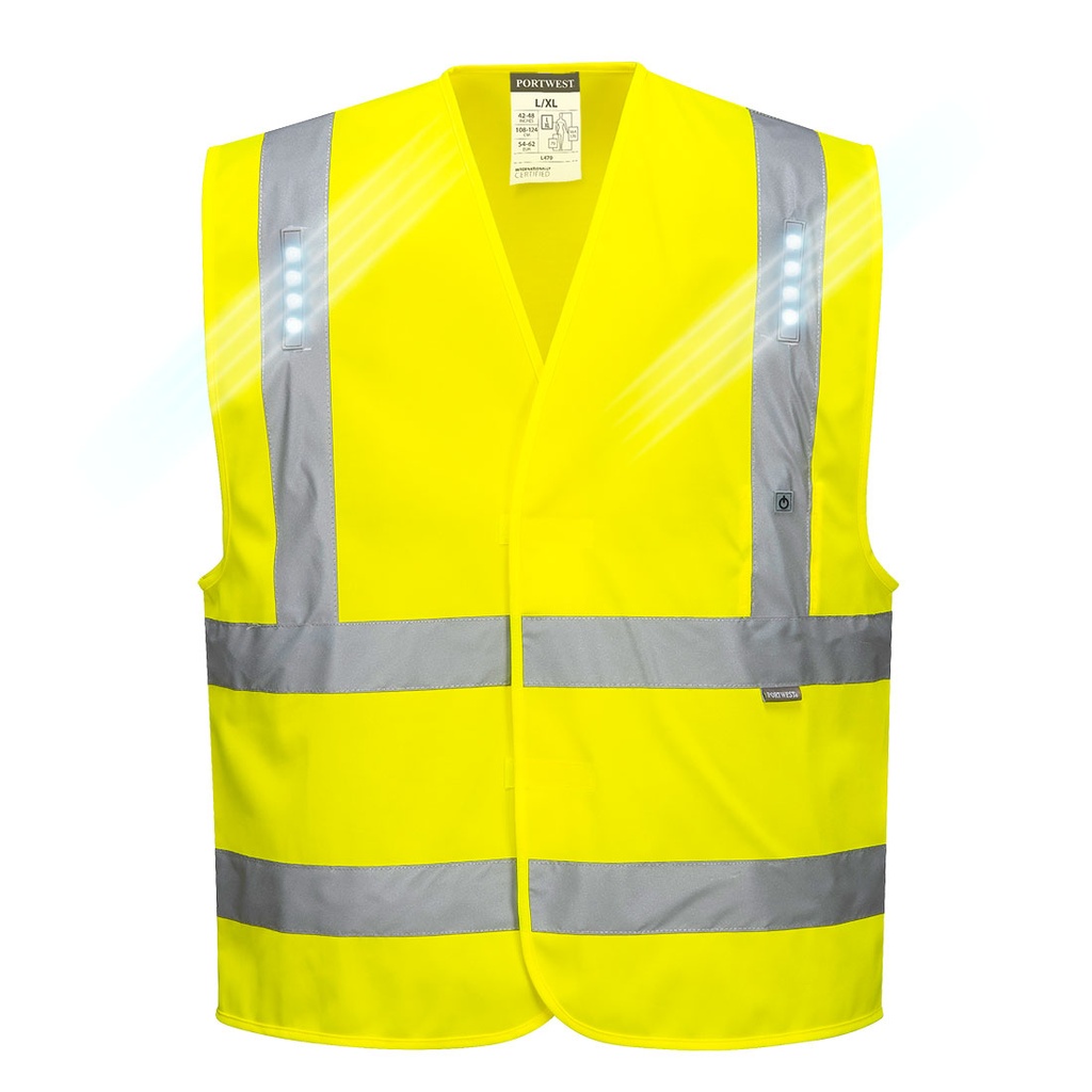 Gilet Vega LED - Jaune