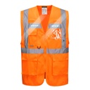 Gilet Executive Orion LED - Orange