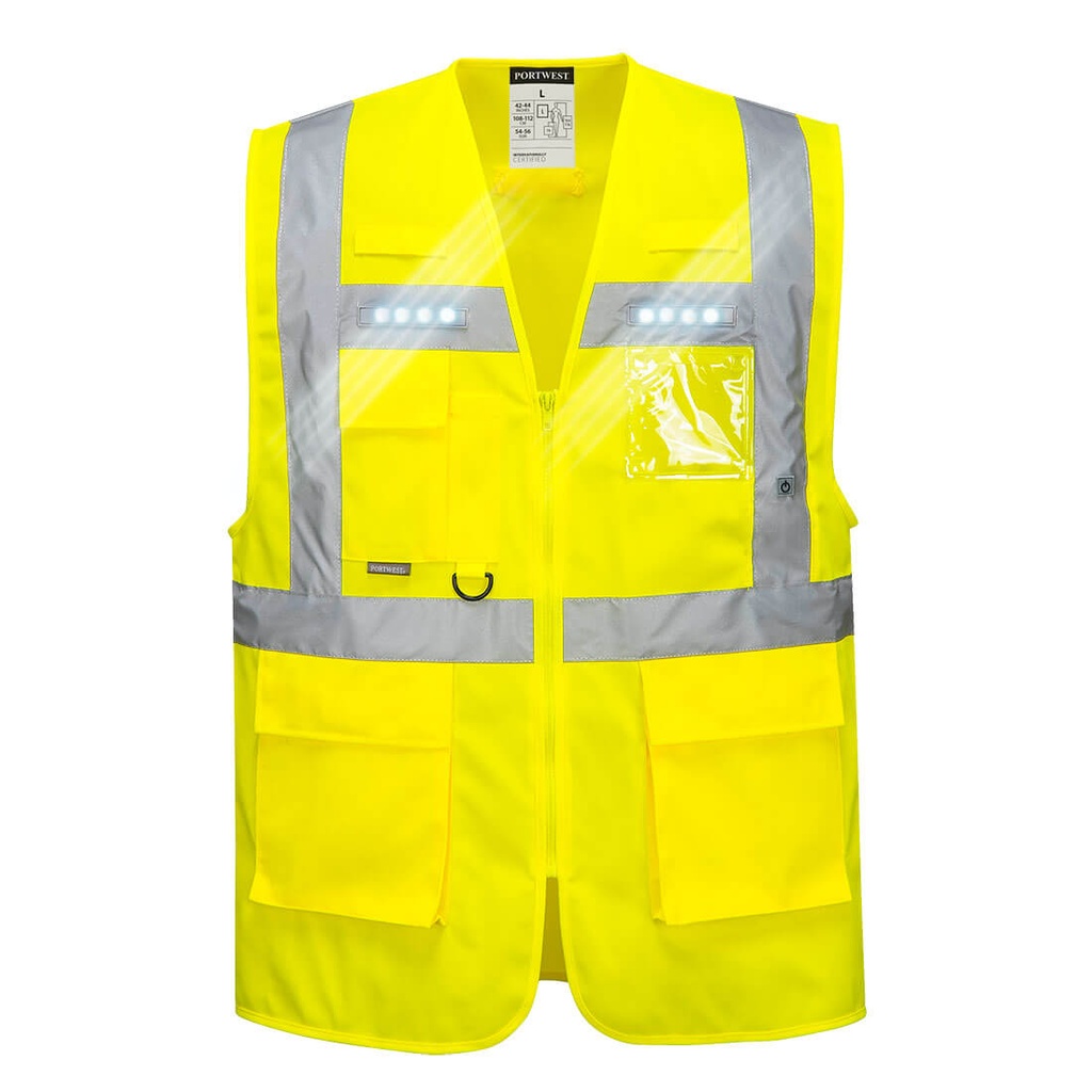 Gilet Executive Orion LED - Jaune