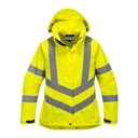 Parka femme Hi-Vis respirante - Jaune