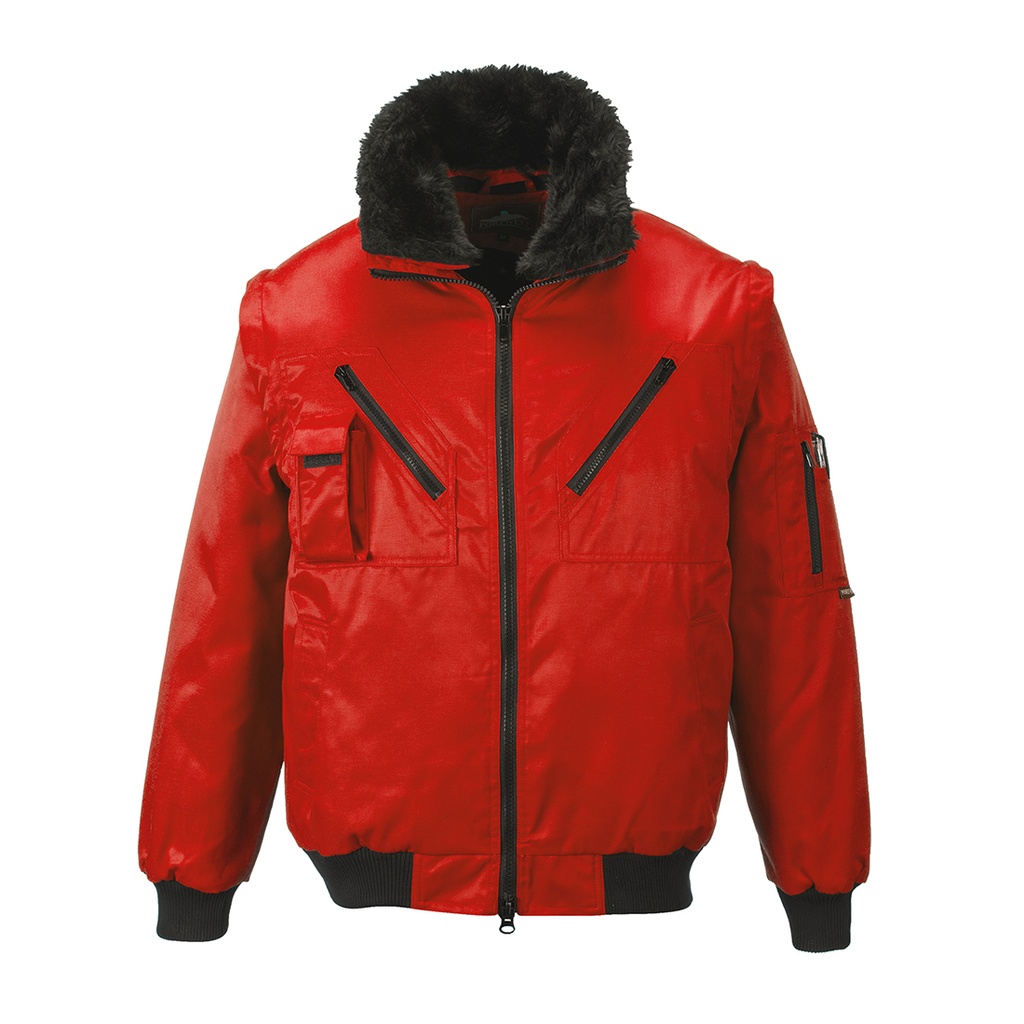 Blouson pilote - Rouge