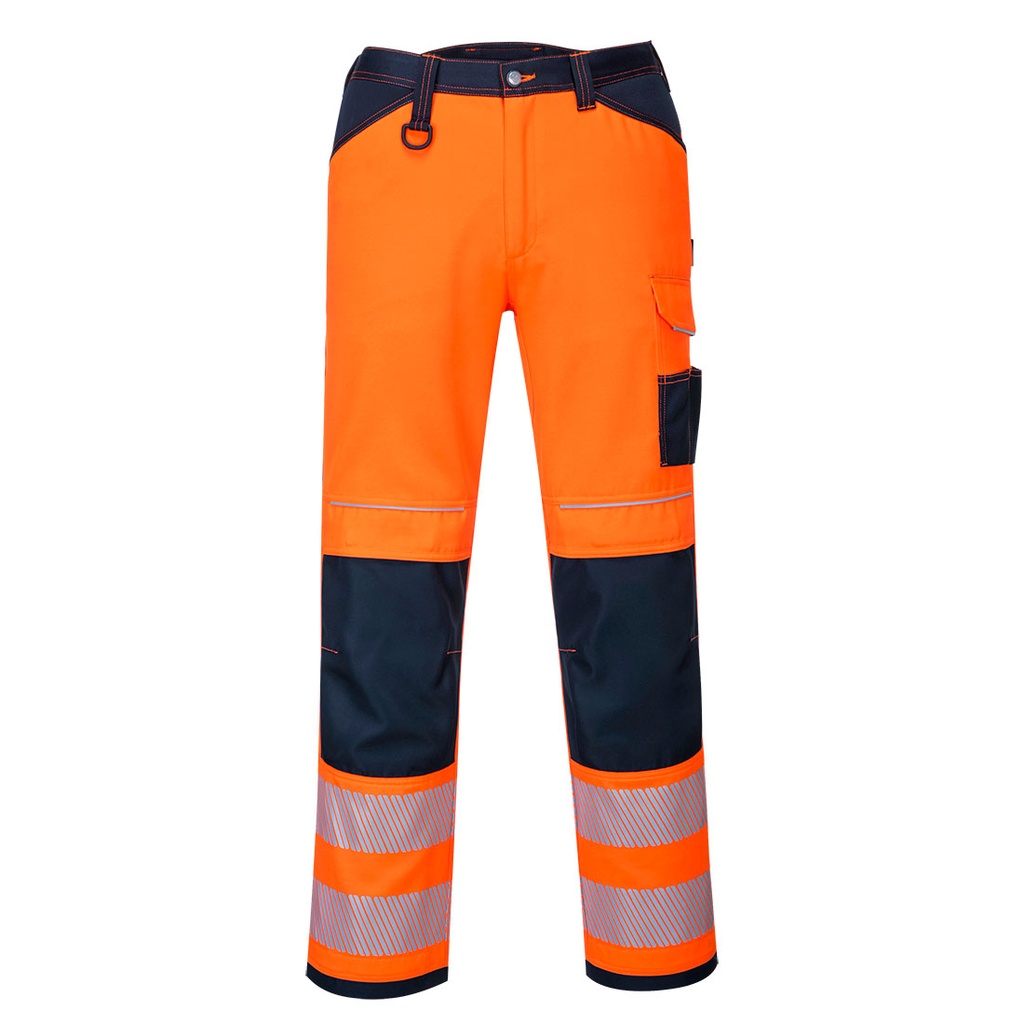 Pantalon PW3 Hi-Vis Work - Standard - Orange/Marine