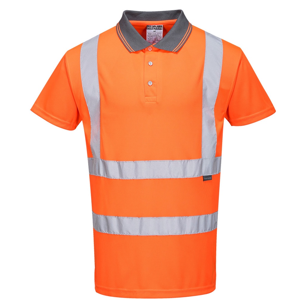 Polo Haute visibilité RIS - Standard - Orange