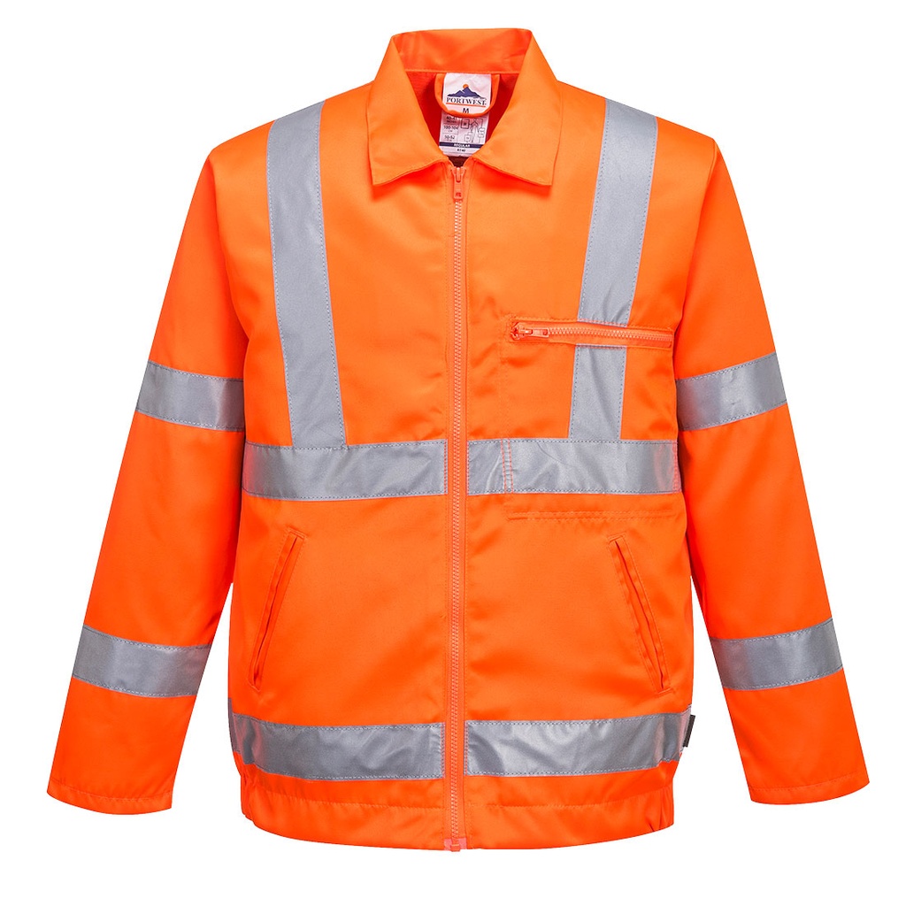 Veste poly-coton Hi-Vis RIS - Orange