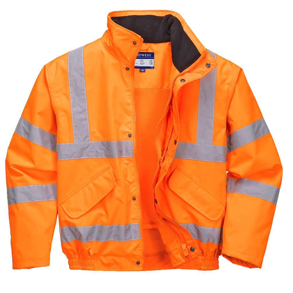 Blouson Respirant Hi-Vis doublure Mesh - Orange