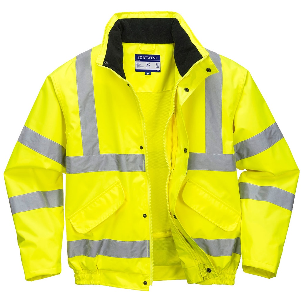 Blouson Respirant Hi-Vis doublure Mesh - Jaune