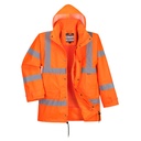 Parka Haute-Visibilité Respirante Interactive - Orange