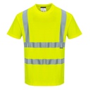 T-shirt Hi-vis MC coton comfort - Standard - Jaune