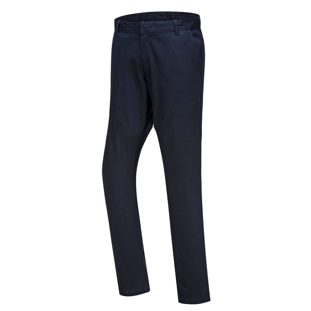 Pantalon Chino Strech coupe slim - Standard - Marine Foncé