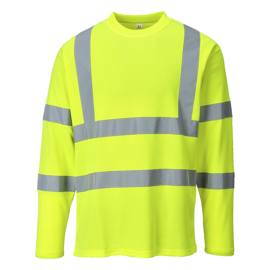 T-Shirt Hi-Vis manches longues - Jaune