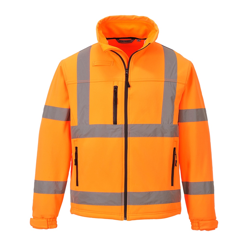 Veste softshell Classic Hi-Vis (3 couches) - Orange