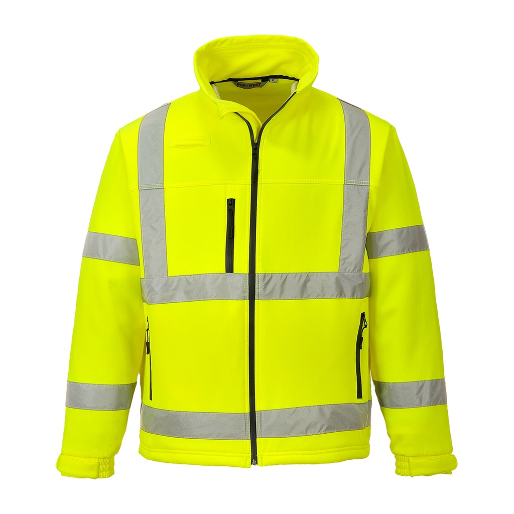 Veste softshell Classic Hi-Vis (3 couches) - Jaune