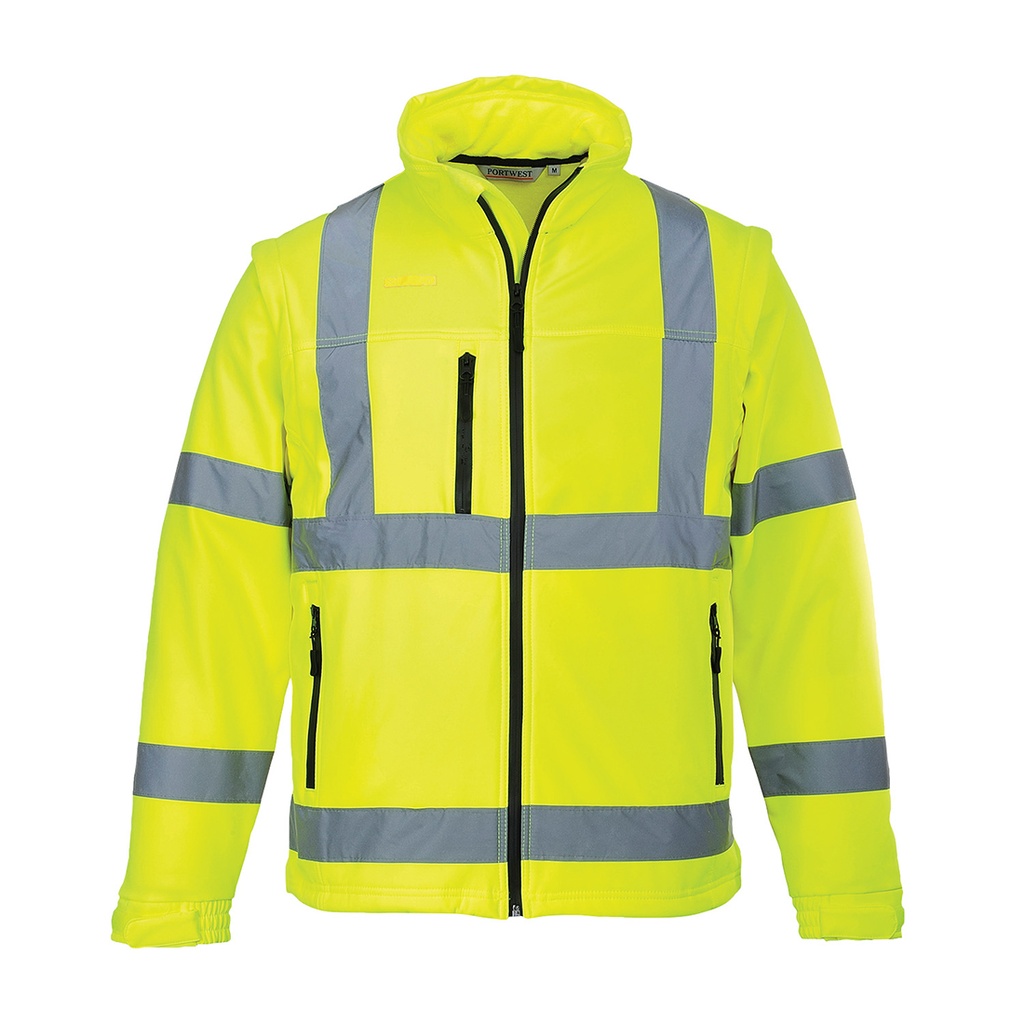 Blouson HiVis Softshell (3 couches) - Jaune