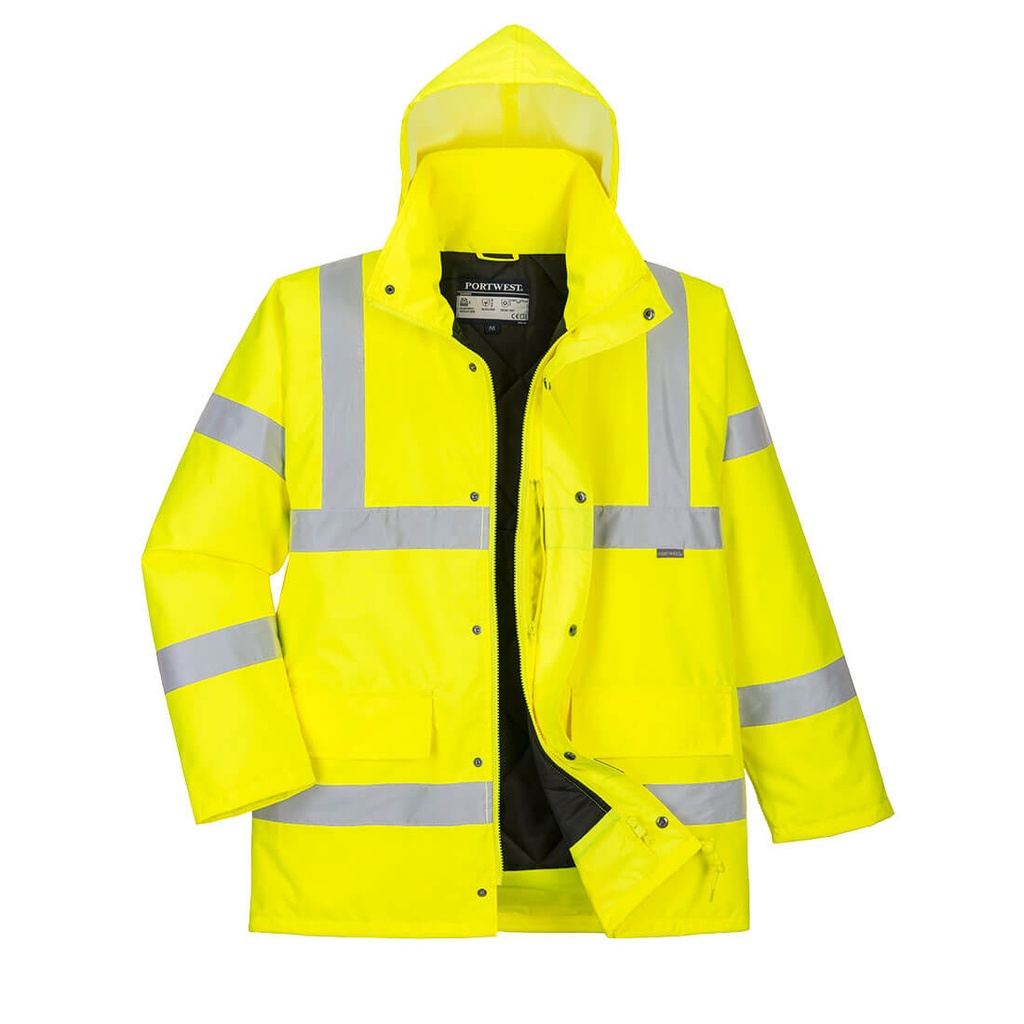 Parka Hi-Vis Respirante - Jaune