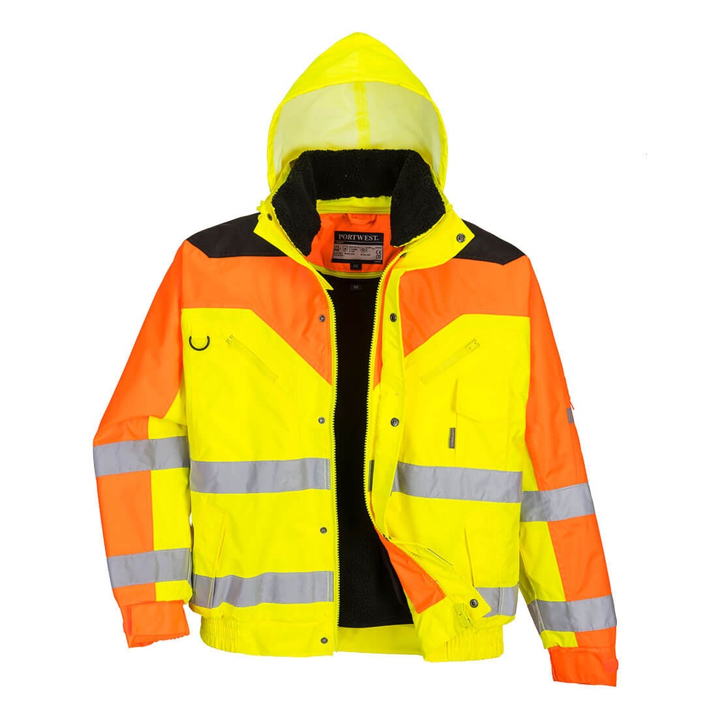 Blouson Contrast Plus - Jaune