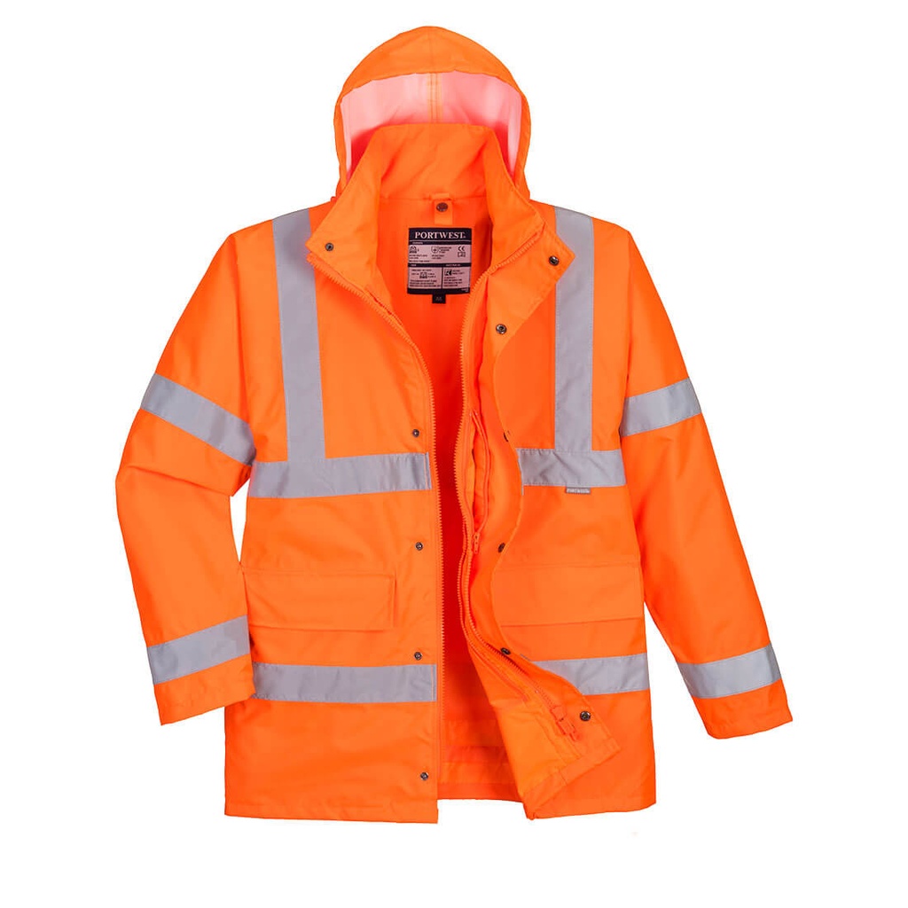 Parka Hi-Vis 4-en-1 - Orange