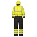 Combinaison Contrast Hi-Vis matelassée - Jaune/Noir