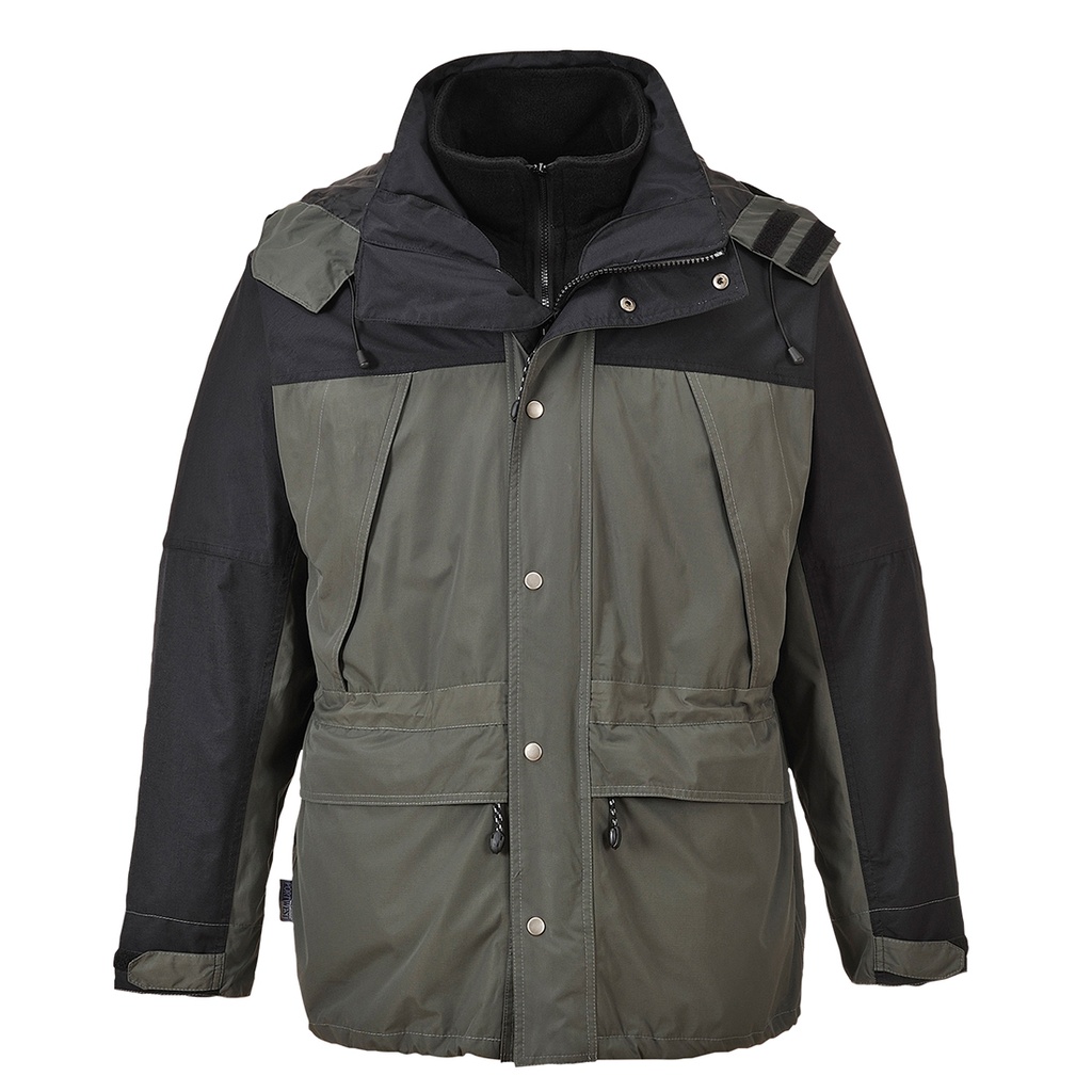 Parka 3-en-1 Respirant Orkney - Gris