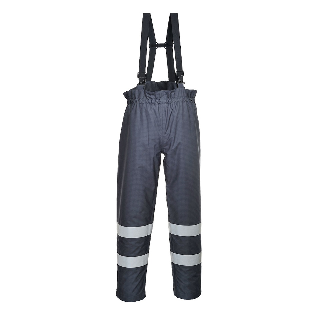 Pantalon de pluie multirisques bizflame - Marine