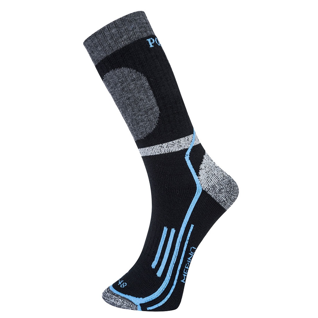 Chaussettes hiver Merino - Noir