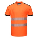 T-Shirt HV PW3 - Orange/Noir