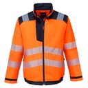 Veste HV PW3 - Orange/Marine