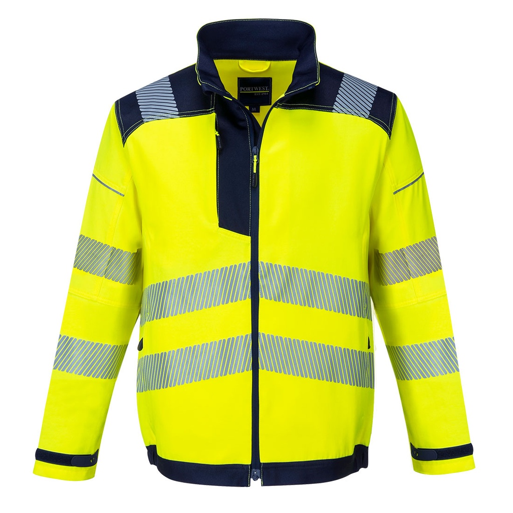 Veste HV PW3 - Jaune/Marine