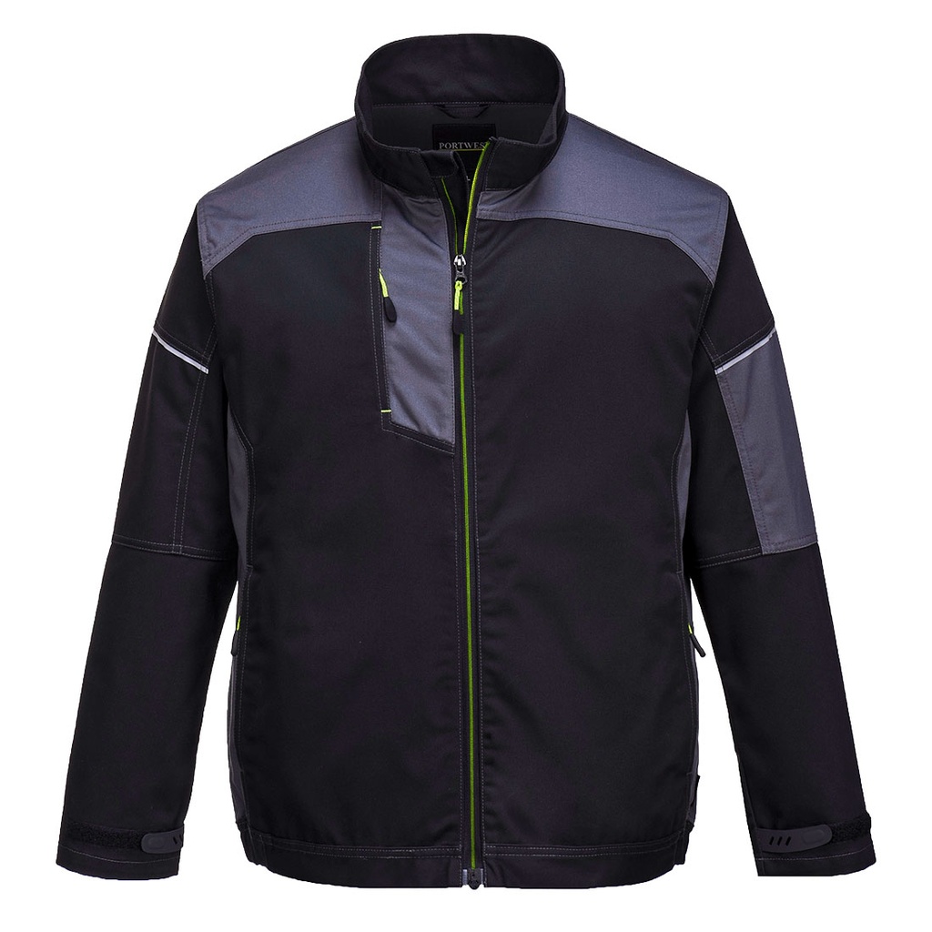 Veste de travail PW3 - Noir/ Zoom Gris