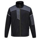 Veste Flex Shell PW3 - Noir/ Zoom Gris