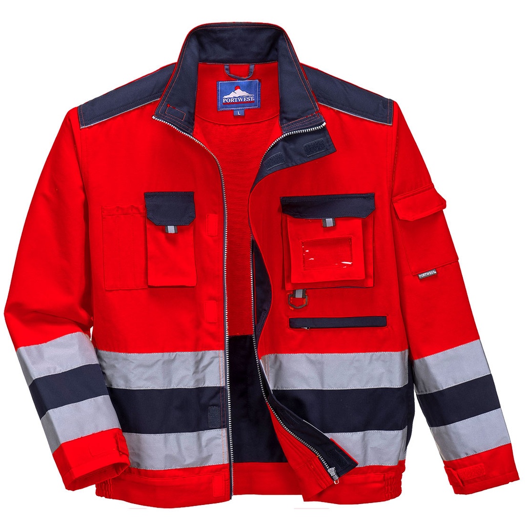 Blouson HV Lille - Rouge/Marine