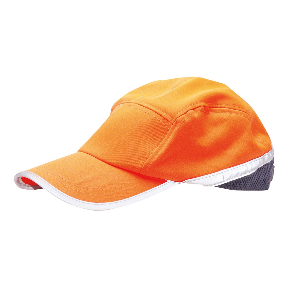 Casquette baseball HV - Orange/Marine