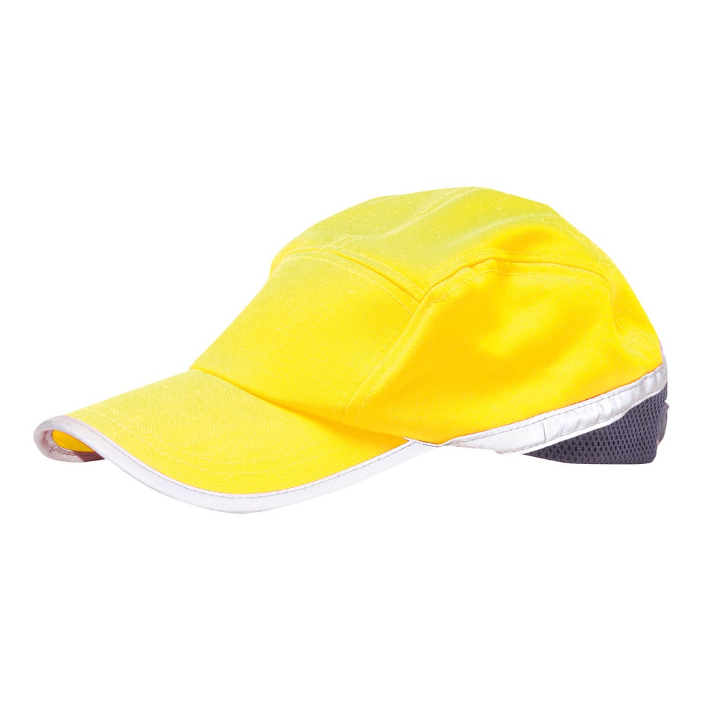 Casquette baseball HV - Jaune/Marine