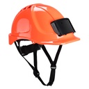 Casque Endurance avec porte-badge - Orange