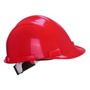 Casque de sécurité Expertbase à crémaillère - Rouge