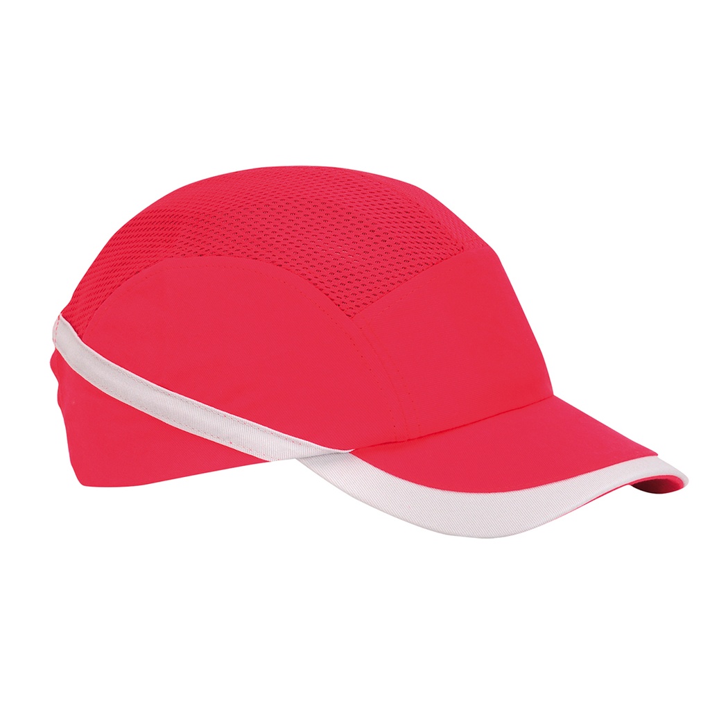 Casquette anti-heurt aérée - Rouge