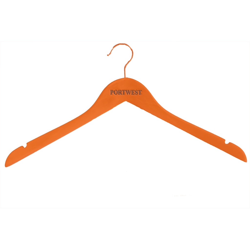 Cintre bois Portwest pour veste - Orange