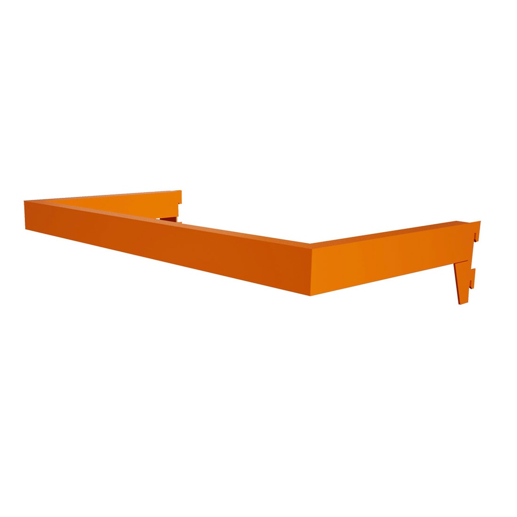 Rail suspendu 50 cm - Orange