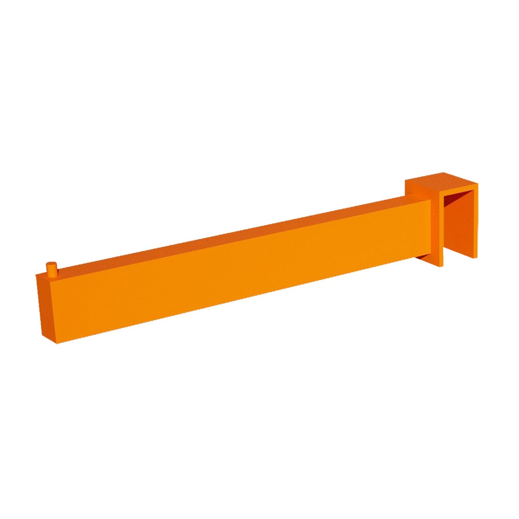 Bras de suspension L.22cm - Orange