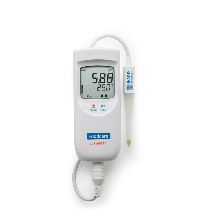 Handheld General Purpose Food and Dairy pH/°C Meter