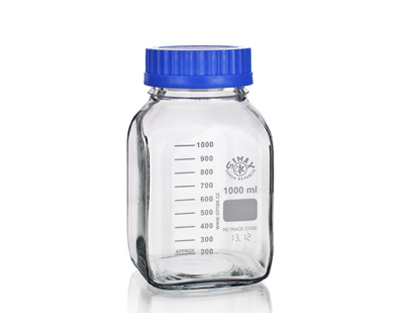 ISO bottle blue cap GL80, SIMAX