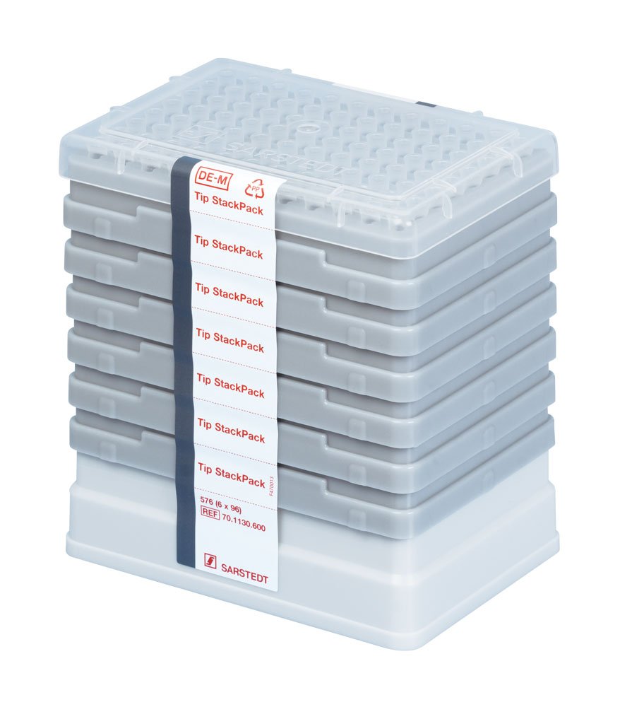 Pointe de pipette, 10 µl, transparente (Tip xs tray), 2304 pcs