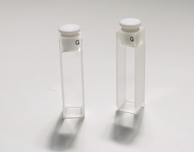 Std. glass cell w/stopper, 10 mm 