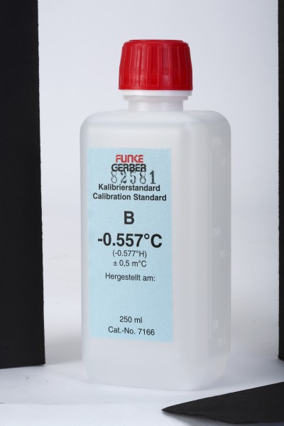 Standard de calibrage „B“-0,557 °C, 250 ml en bouteille PE