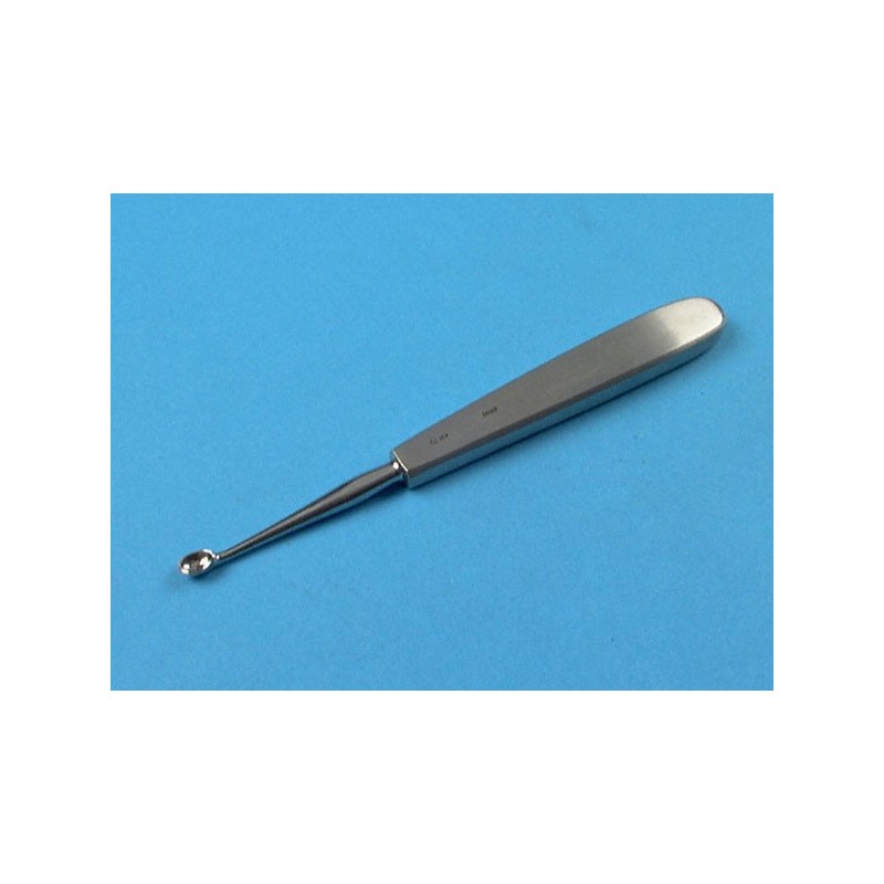 Curette à Os de Volkmann, 17 cm, dia. 6 mm